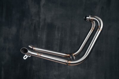 TRIUMPH BOBBER/SPEEDMASTER - FULL SYSTEM - DRAG EXHAUST by HITCHCOX MOTORCYCLES