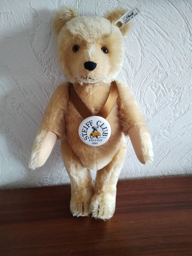 Steiff Baby Bär Club Edition 1995/96, blond, 35cm, Replik 1946 - Bild 3 von 8