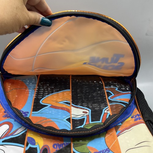 LOONEY TUNE SQUAD KIDS SCHOOL BACKPACK 17" BAG SPACE JAM BUGS DAFFY TAZ MARVIN - Picture 9 of 10