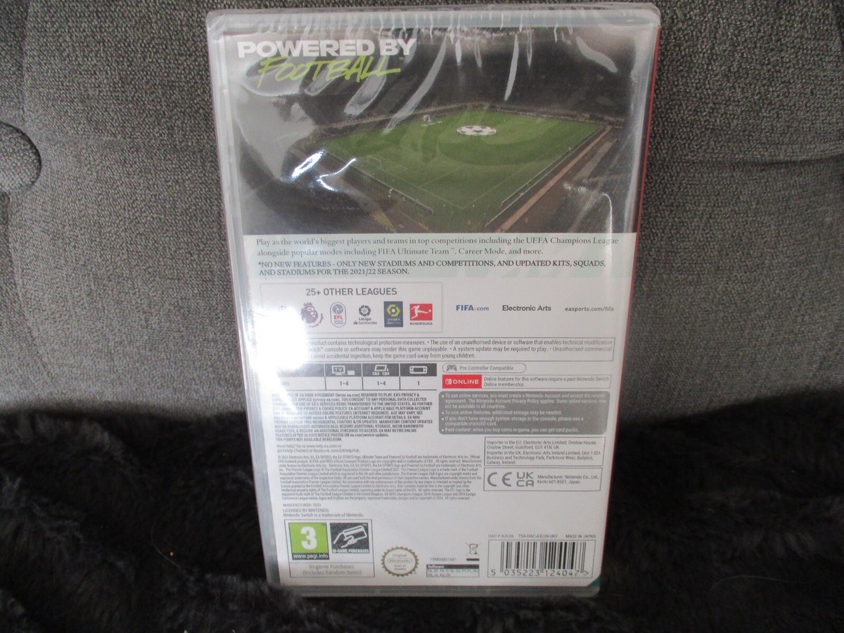 FIFA 22: Legacy Edition (Nintendo Switch, 2021) for sale online