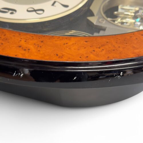 Rhythm Music Motion Timecracker Small World Wall Clock 4MH752 - Picture 13 of 18