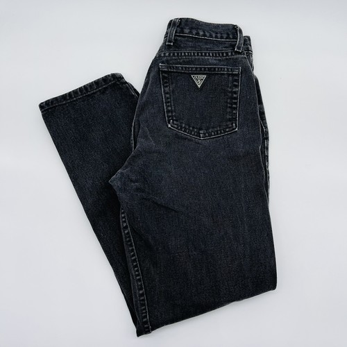 Guess Black vintage jeans made in USA 