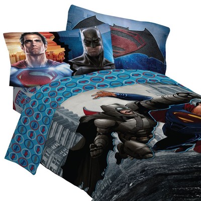Dc Comics Batman Vs Superman Bedding Set Superhero Comforter