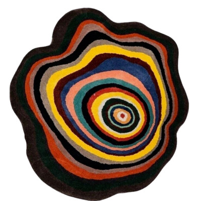 HandTufted 100% Wool Handmade Area Rug Carpet For Home Bedroom Living Room