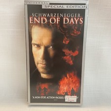 End of Days (VHS, 2000, Special Edition) Arnold Schwarzenegger