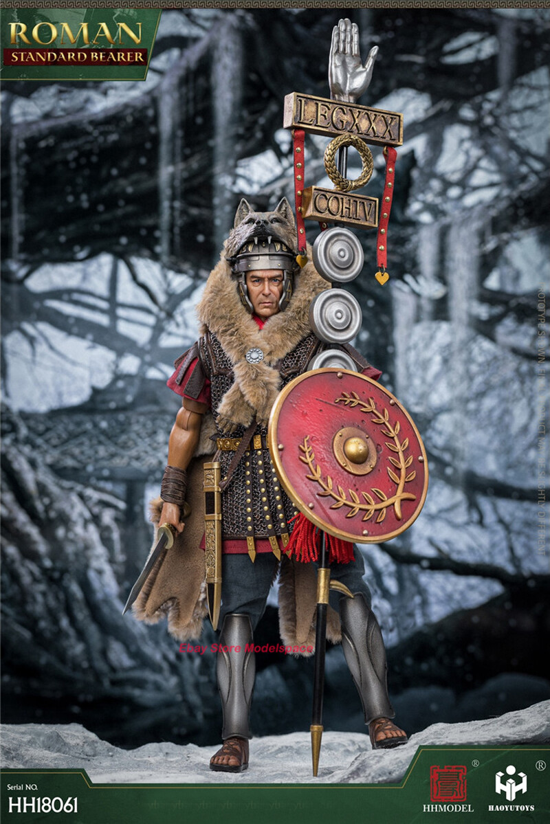 King & Country ROM064 - Rome At War SPECIAL BOX - 6 Figurines 54mm - Plomb Peint