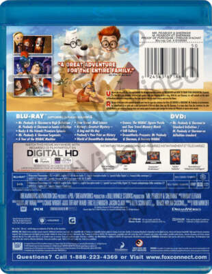 Mr. Peabody And Sherman (Blu-ray / DVD / Digital HD) (Blu-ray