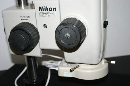 Nice Nikon SMZ-U Stereozoom Microscope Pole Stand Ring Light 7-75X - Picture 3 of 8