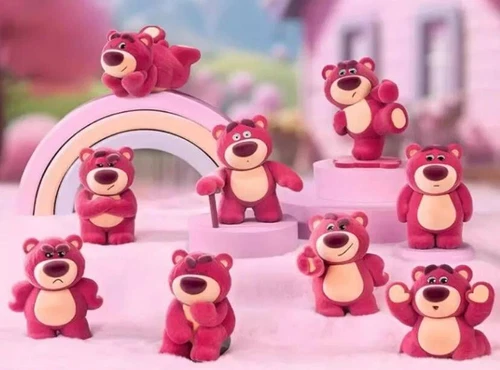 52TOYS Disney Lotso It's Me 2 Series BlindBox One Set 8pcs ungeöffnet Figur Geschenk - Bild 2 von 8