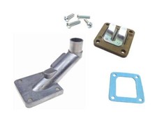 Tuning Ansaugstutzen + Membranblock + Dichtung Set für Tomos A3 A35 A38 Flexer