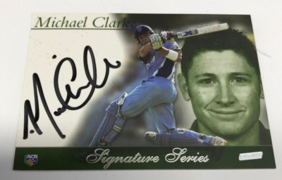 2002-03 ESP ACB Cricket Limited Edition Box Set Signature Card Michael Clarke