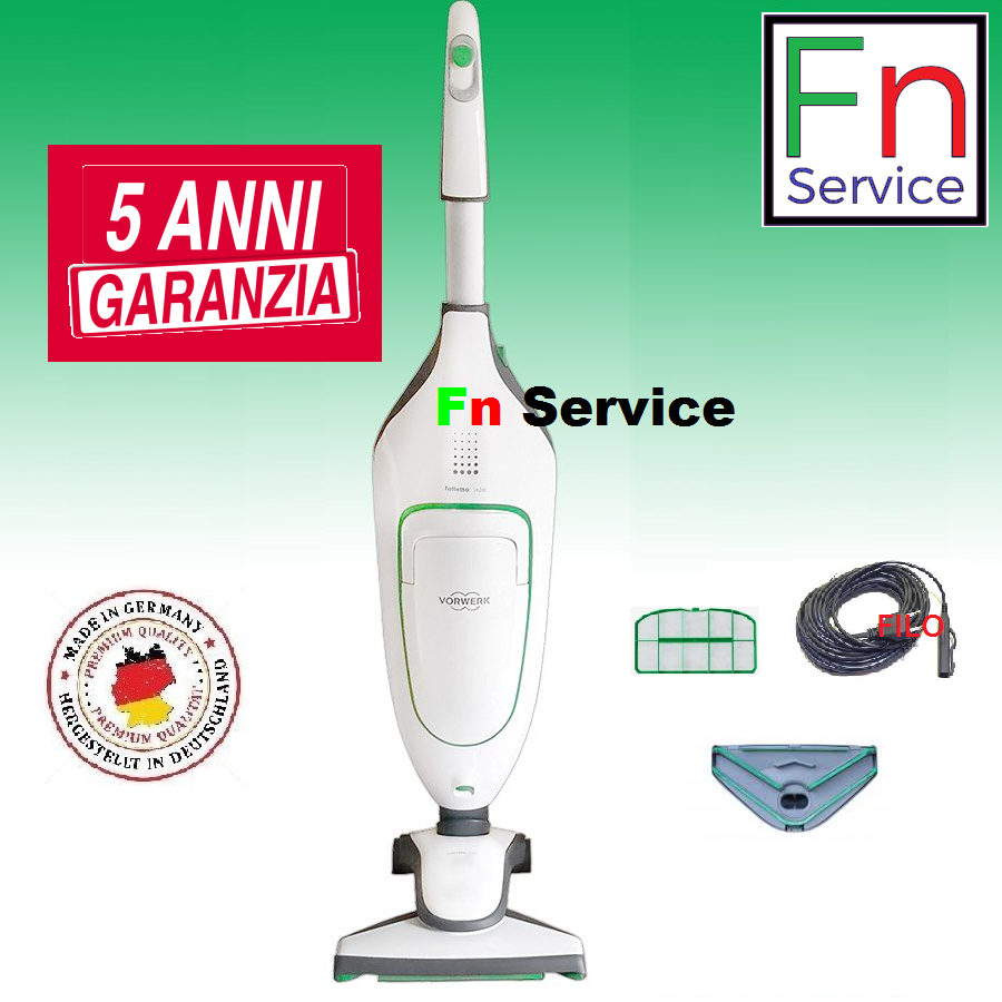 Aspiradora Vorwerk Folletto Vk 200 Nuevo Blanco 7 Bolsas Fp vk200 Vk 220S