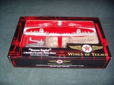 ERTL Die Cast Texaco Eaglet Franklin Utility Glider Airplane Coin Bank 20684