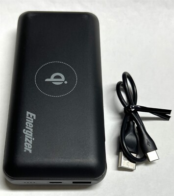 Energizer Ultimate Lithium 20000mAh Qi Wireless Portable Charger