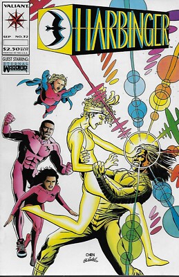 Harbinger No.32 / 1994 Eternal Warrior / Maurice Fontenot & Sean Chen