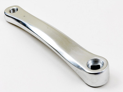 Fahrrad Linke Kurbel 170 mm Aluminium Tretkurbel Silber Offet 20 mm