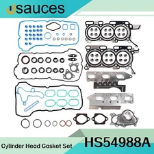 Engine Cylinder Head Gasket Set Fits 2013-2014 Ford F-150 3.5L V6 DOHC HS54988A
