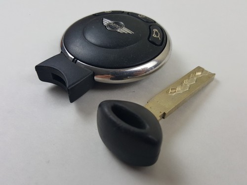 FOR PARTS ONLY ORIGINAL MINI COOPER OEM SMART KEY LESS ENTRY REMOTE FOB NKLG USA - Picture 2 of 13
