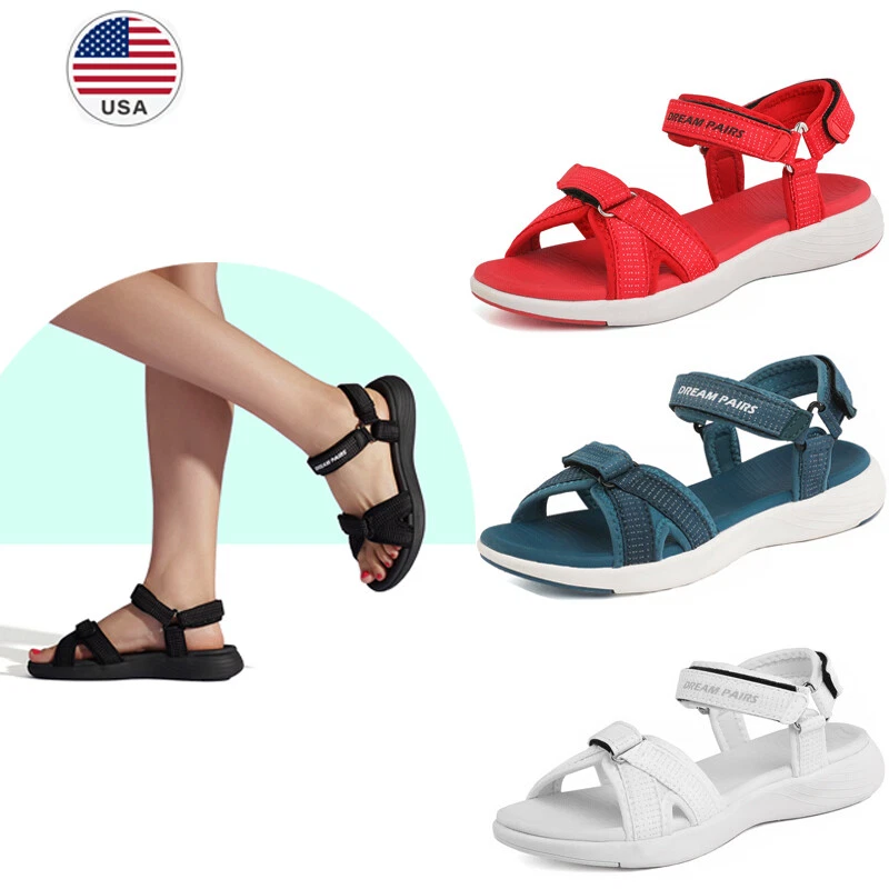 Womens Sports Sandals Hiking Lightweight Comfort Indoor Outdoor Beach Shoes US
