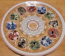 Wedgewood Millennium Literature Special Calendar Plate 1999.