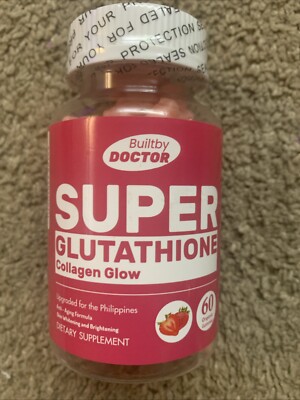 Super Glutathione Collagen Gummies Brighten & Whiten Skin Anti-Aging  Super Food