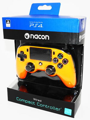 Nacon Controller / Gamepad - Compact Color Edition - passend für PS4 - orange