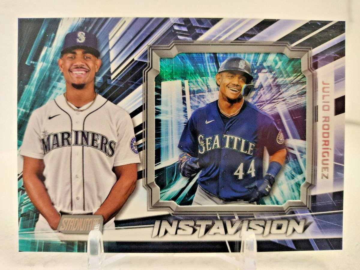 【美品】Julio Rodriguez_オンカードサイン_マリナーズ JULIO RODRIGUEZ 2023 Topps Stadium Club INSTAVISION SSP Case Hit 1
