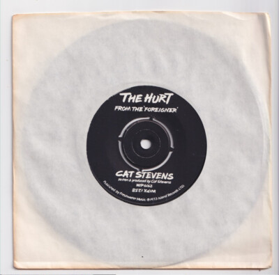 (AA865) Cat Stevens, The Hurt - 1973 - 7'' vinyl
