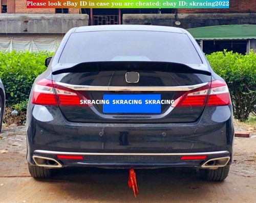 FOR Honda ACCORD 2013-2017 4DR Sedan Rear Spoiler Trunk Wing Forged Carbon Fiber - Picture 4 of 12