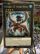 Number 32: Shark Drake MP24-EN033 1st Edition Quarter Century Rare Yugioh Card
