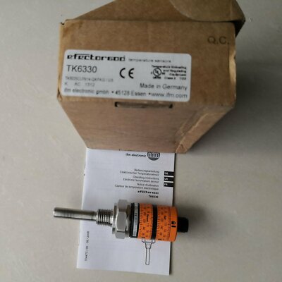 1PCS New IFM TK6330 Temperature Switch In Box Free Shipping