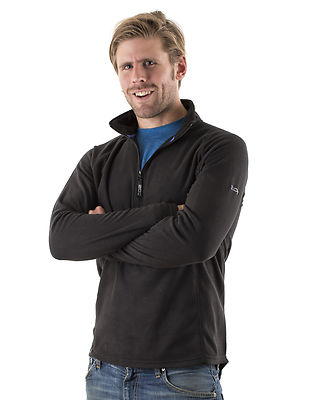 EDZ Microfleece Midlayer 1//4 Zip Neck Blue