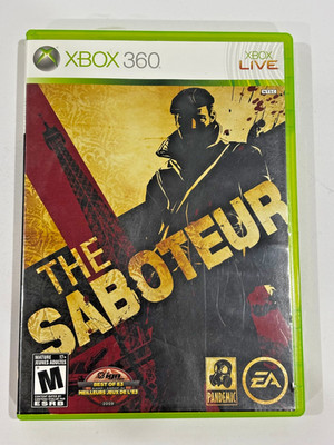 The Saboteur (Microsoft Xbox 360 - 2009) No Manual!