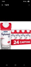 Case of 24 Nestle Peptamen 1.5 Unflavored Nutrition Formula Calorie Dense