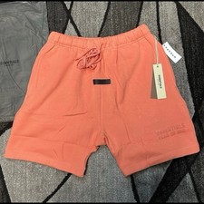 Fear Of God Essentials Sweatshort Coral Brand New Size L