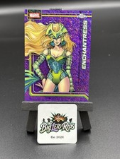 2026 Topps Marvel Chrome Enchantress #35 Purple Shimmer Refractor /75