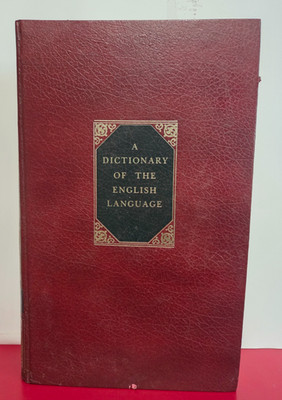 A Dictionary of the English Language   Samuel Johnson | 1979 Arno Press HC