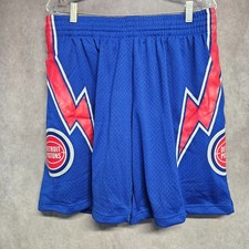 NWT Mitchell Ness NBA HWC 1978 Detroit Pistons Swingman Jersey Shorts Mens L $85