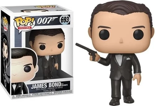 🔥Funko Pop! Movies: 007 - JAMES BOND FROM GOLDENEYE #693 VAULTED PROTECTOR🔥