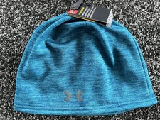UNDER ARMOUR MEN'S BLUE STORM BEANIE HAT NWT