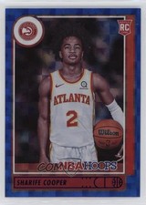 2021-22 Panini NBA Hoops Rookies Hyper Blue Sharife Cooper #249 1dg3