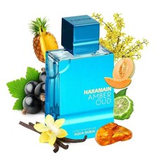 Al Haramain Amber Oud Aqua Dubai Extrait De Parfum Spray For Unisex - 2.0 oz