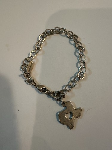 James Avery 925 Sterling Silver Texas Bracelet