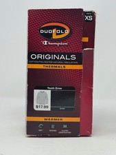 DUOFOLD BY CHAMPION ' ORIGINALS THERMALS YOUTH CREW ' WARMER - BLACK ' 4-5 '