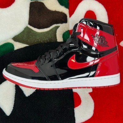 Size 11 - Jordan 1 Retro High OG Patent Bred *LIGHTLY WORN*