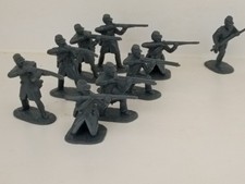 1:32 Armies In Plastic American Civil War Confederate Firing Line Infantry Lot 