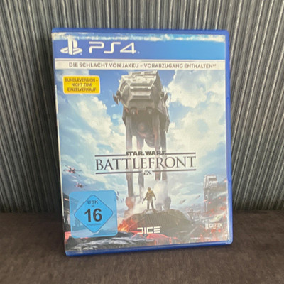 Star Wars Battlefront   PS4 Spiel PAL Shooter Bundleversion Vorabzugang USK 16