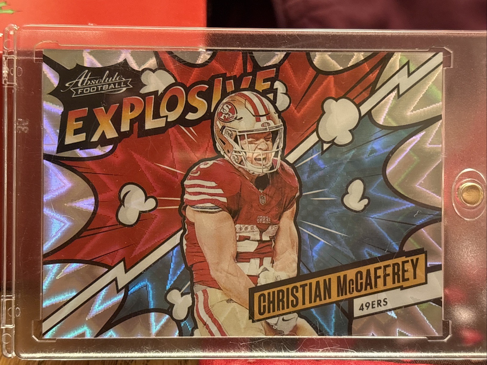 2024 Panini Absolute - Explosive Christian McCaffrey #EX-CMY