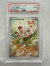 Scorbunny 225/217 Me: Ascended Heroes Holo Psa 10