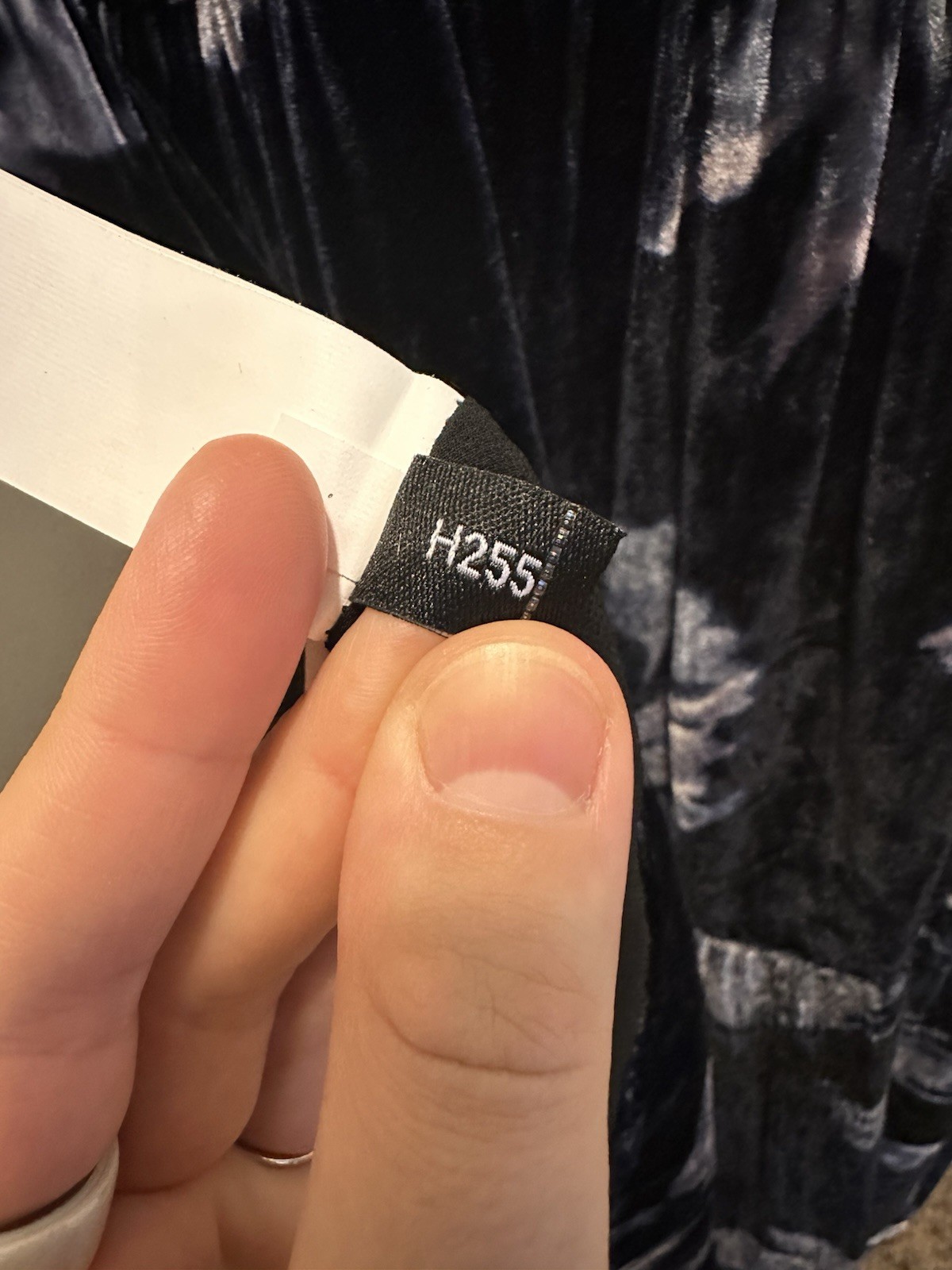 ✨Kate Spade New York Night Rose Ruffle-trim Velvet Dress Navy Size 6 NWT Flowy thumbnail 22